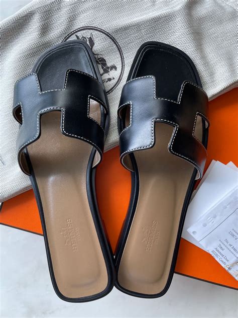 hermes oran sandals real vs fake|hermes oran true to size.